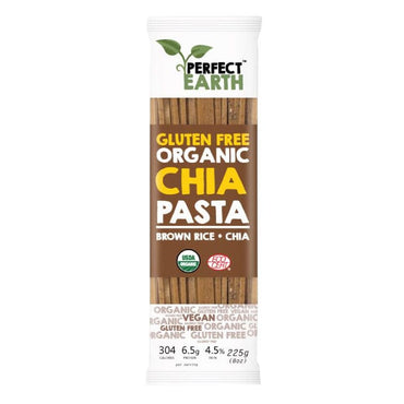 Perfect Earth Organic Rice and Chia Pasta Brown 225g